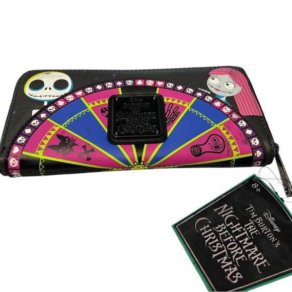 Loungefly Handbags - Loungefly Disney Nightmare Before Christmas Oogie Boogie Wheel Zip Wallet